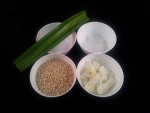 Barley and Candied Winter Melon Drink Ingredients