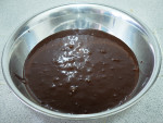 pour the mixture into a bowlcake pan, cover with plastic wrap and steam over medium heat for about 35 to 40 minutes