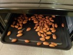 roast almond at 180°C for 10-12 minutes